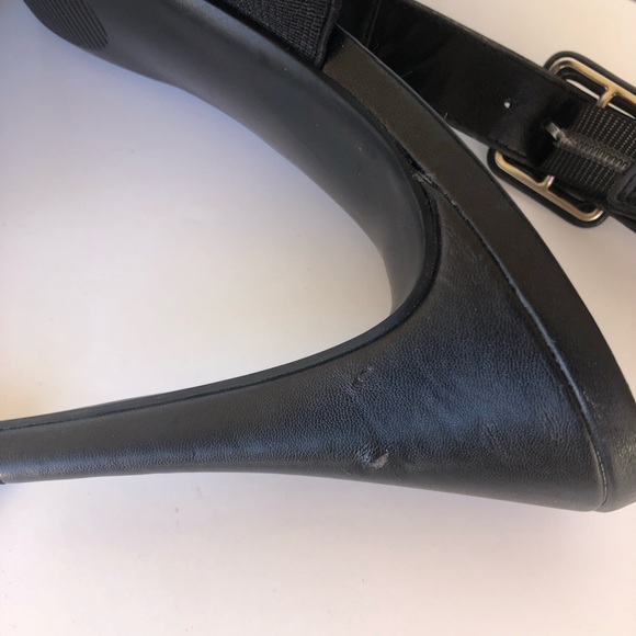 Brand New Impo Black Faux Snakeskin Strap Heels - Picture 5 of 7